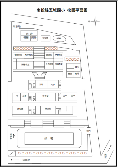 五城國小-校園平面圖